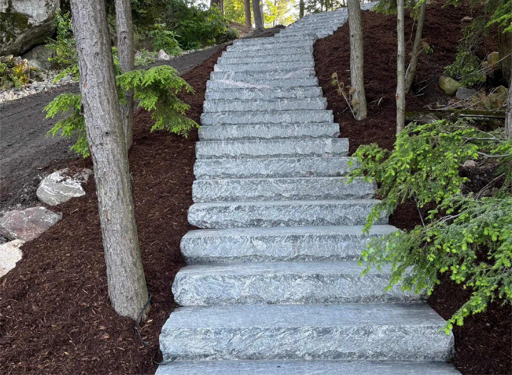 Tall Pines completed work